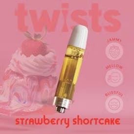 CRAFT - Distillate Oil Cartridge 1000mg - Twist - Strawberry Shortcake 1G