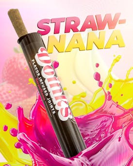 DOINKS - Flavor Infused Blunt 1g - STRAWNANA