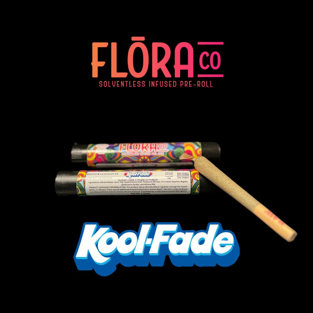FLORACO - Bubble Hash Infused Preroll 1g - KOOL FADE at Floraco