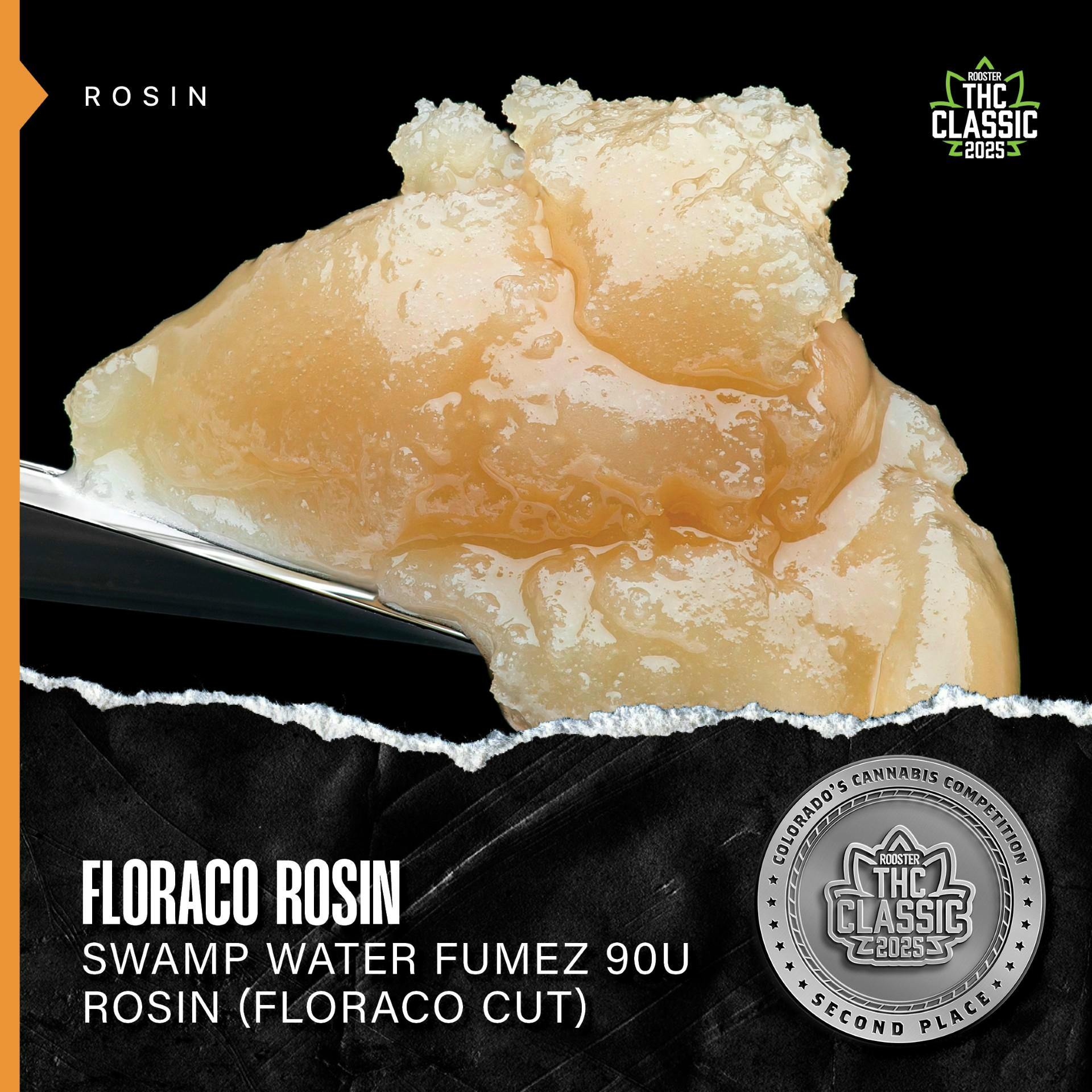 FLORACO - Live Rosin 90u 1g - Swampwater Fumez [MED]