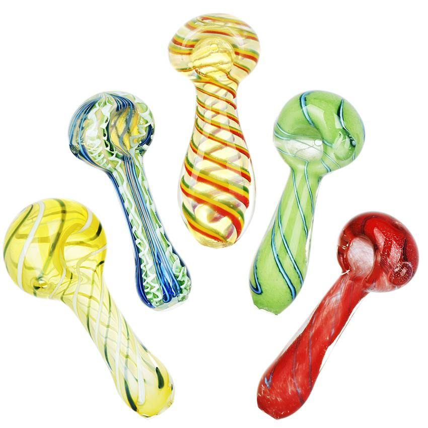 MEDIUM GLASS PIPE [BOTH]