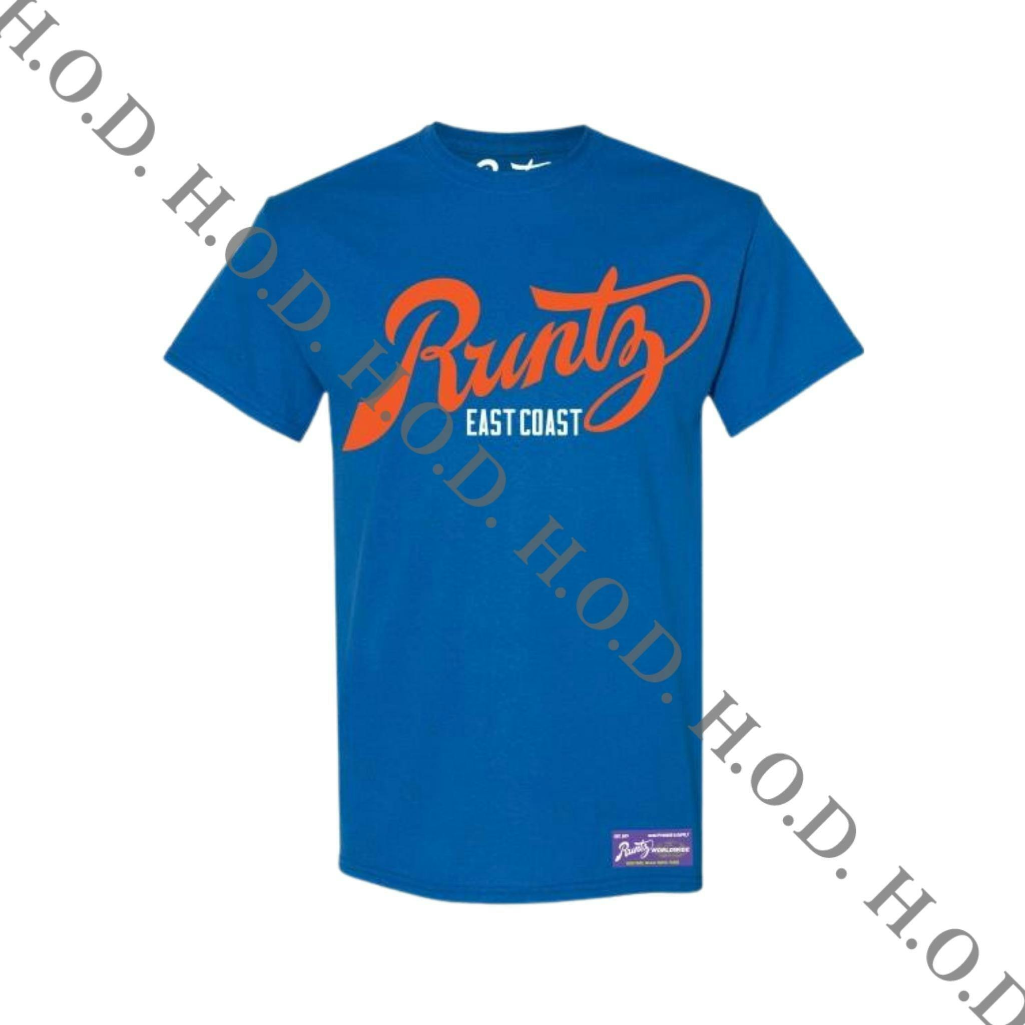 Runtz Royal Blue East Coast Tee M