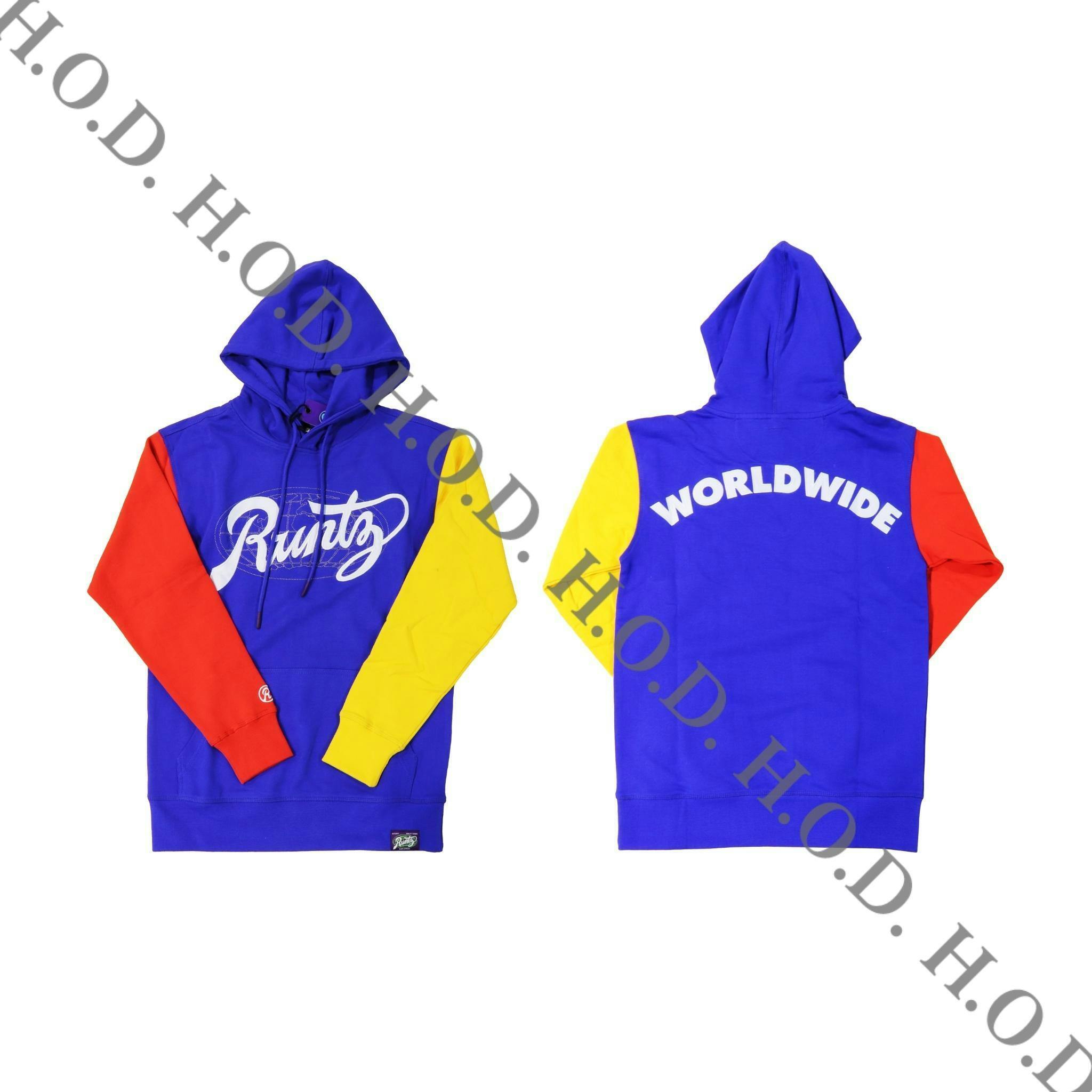 Runtz Dark Royal Divided Worldwide Hoodie S