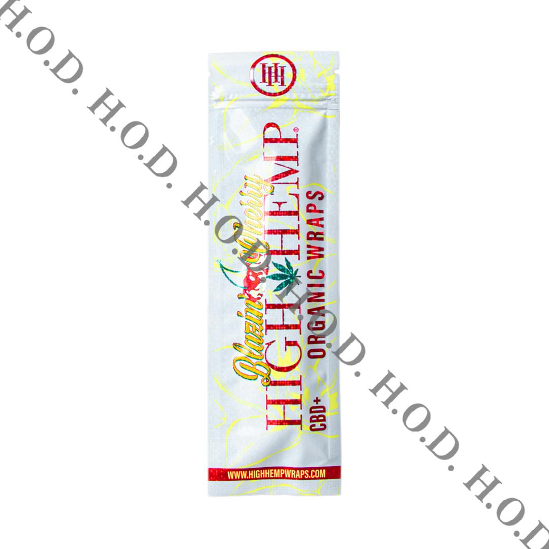 High Hemp Organic Blazin Cherry Hemp Wrap 2 Pack