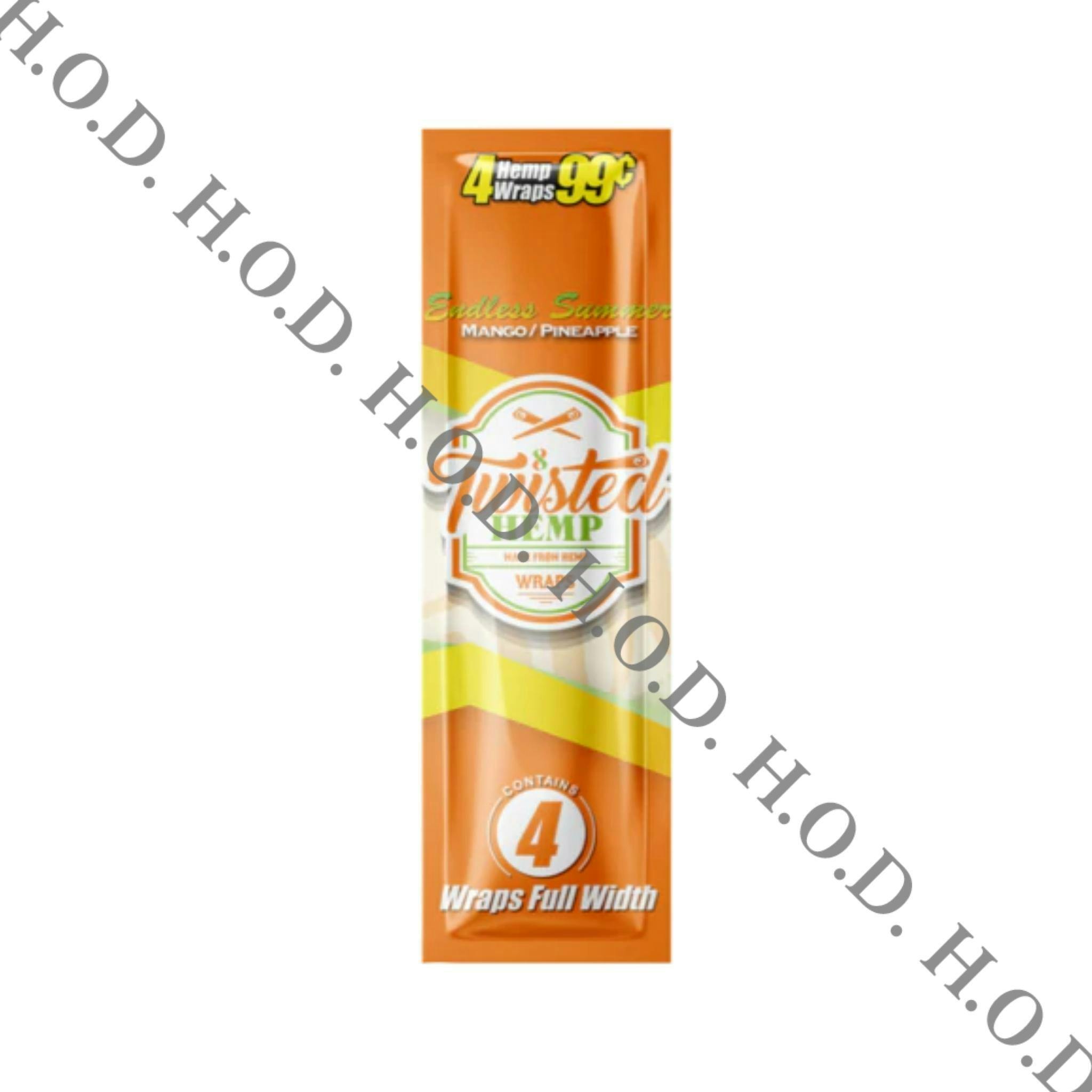 Twisted Hemp Endless Summer Wraps 4 Pack
