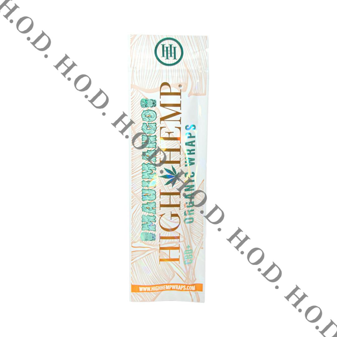 High Hemp Organic Maui Mango Hemp Wrap 2 Pack