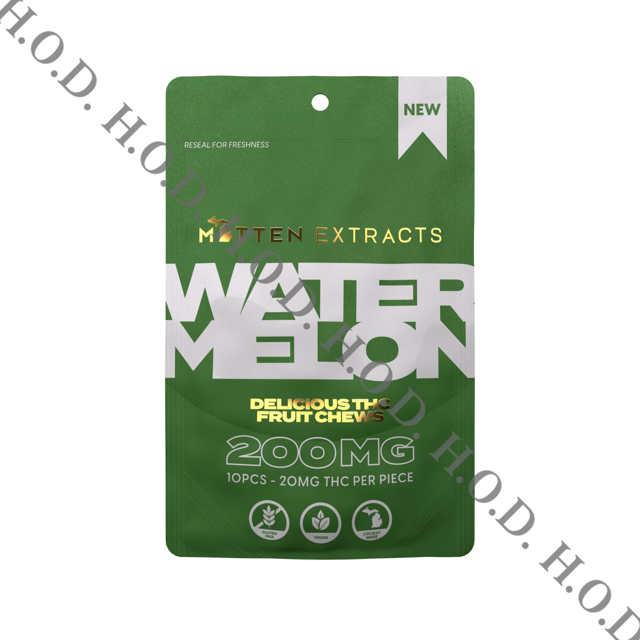 Watermelon Gummies | 200mg | 10ct | 20mg/each
