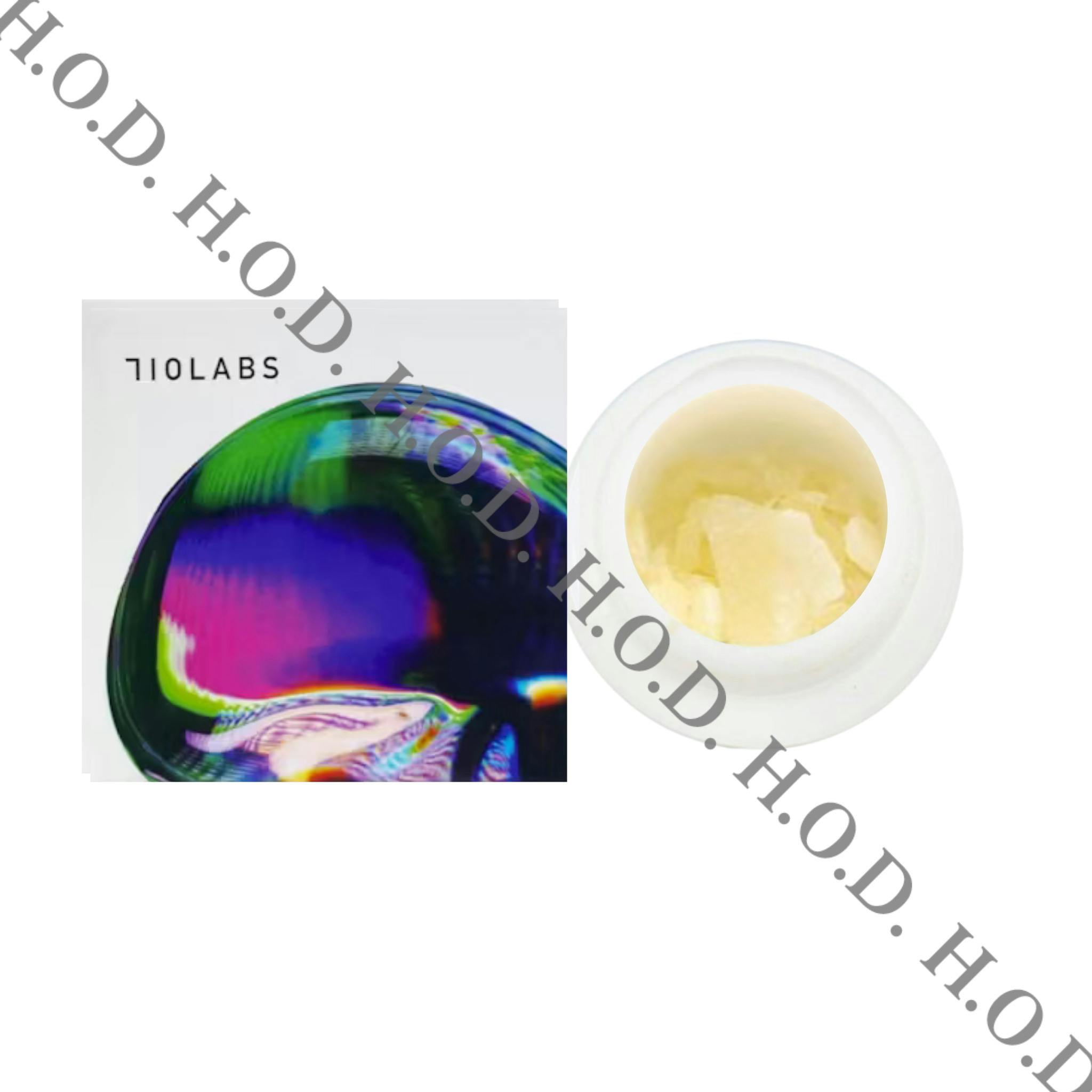 710 Labs Cake Crasher + ZZ Top #3 Live Rosin Badder