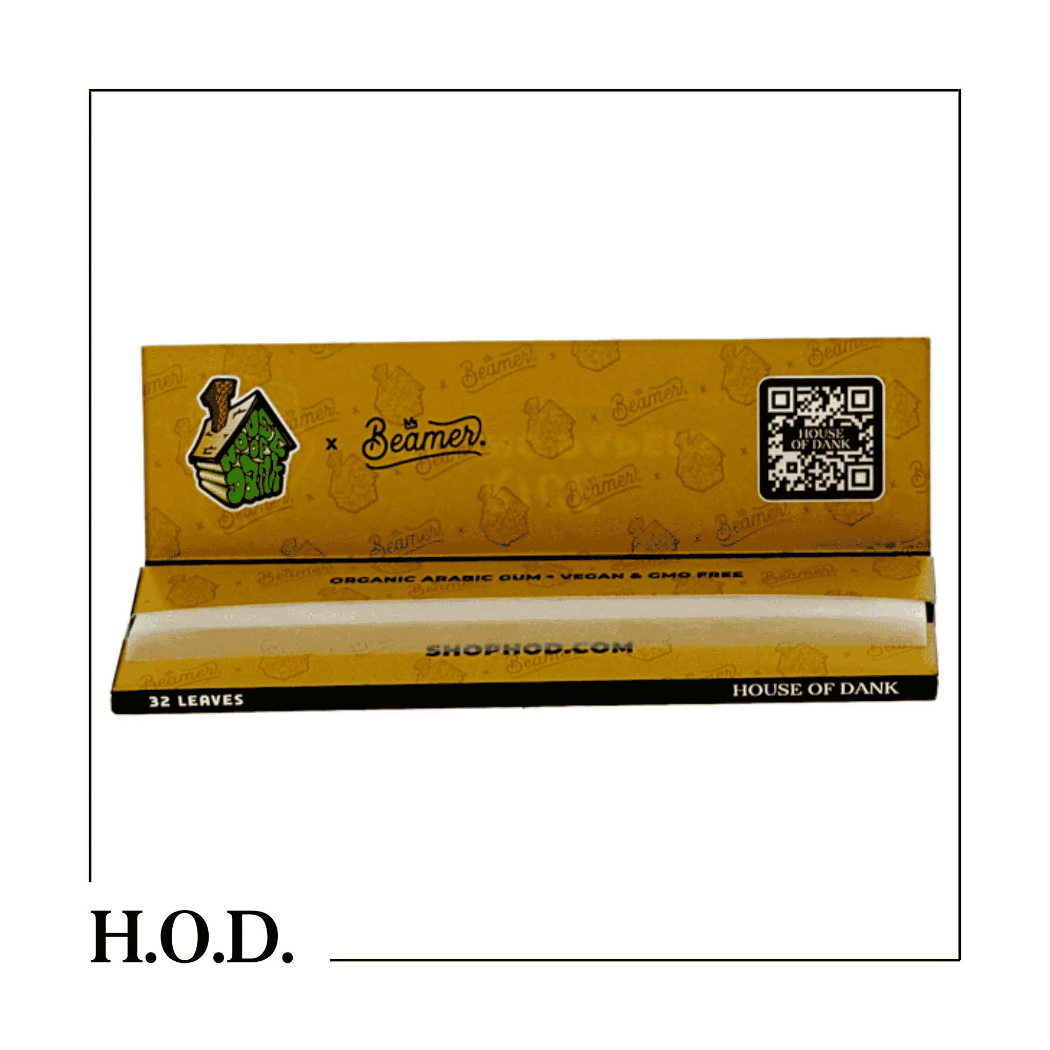 H.O.D. Rice Rolling Papers King Size Wide
