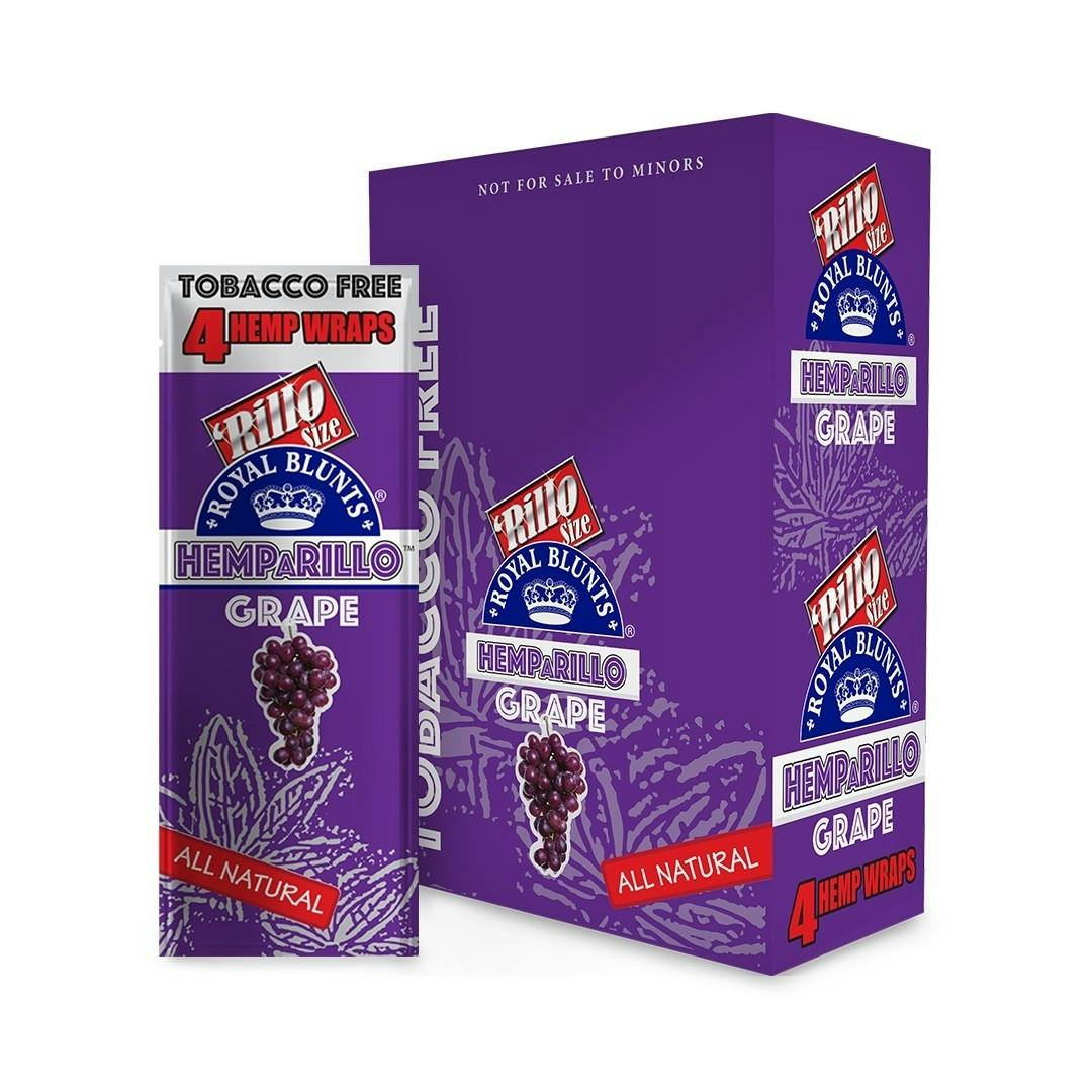 Royal Blunts-4Pk Hemp Wraps-Grape at High Tides Premium Cannabis Dispensary