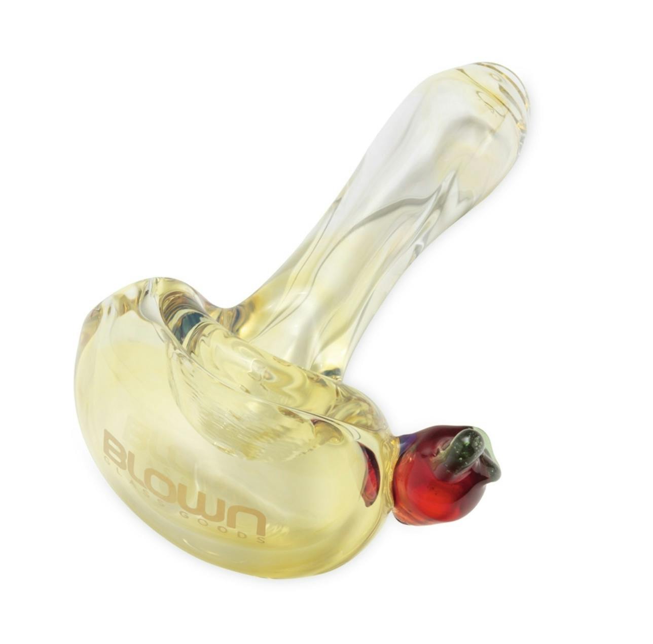 4" BLOWN Handpipe w/ Strawberry
