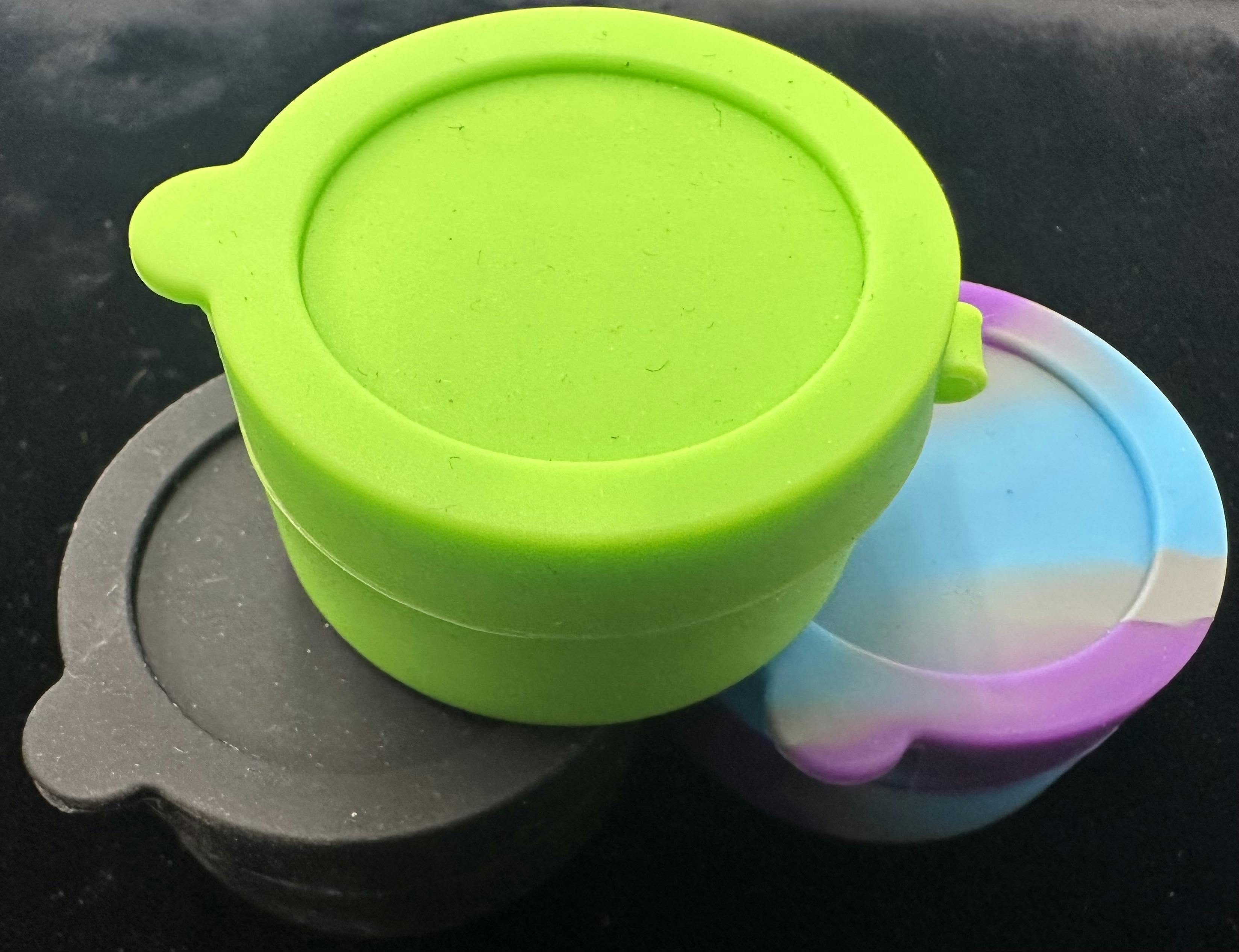7ml Split Silicone Jar Mixed Colors