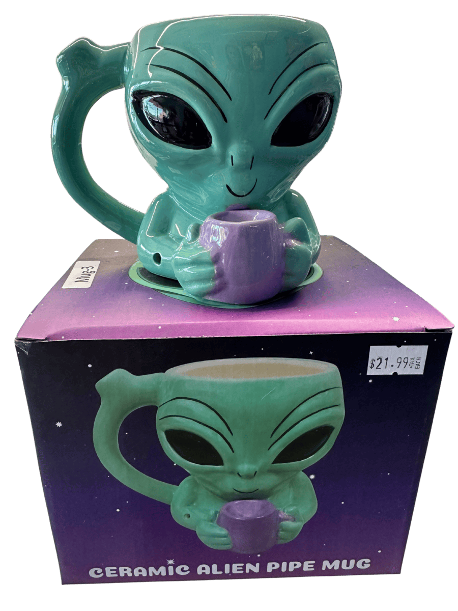 Alien Mug Pipe