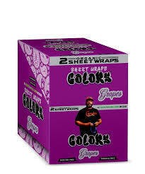 Sheet Wraps Colors Grapes at High Tides Premium Cannabis Dispensary
