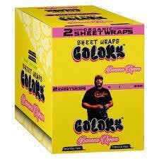 Sheet Wraps Colors Banana Cream at High Tides Premium Cannabis Dispensary