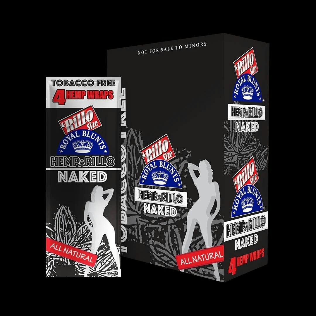 Royal Blunts 4 Pack Hemp Naked at High Tides Premium Cannabis Dispensary