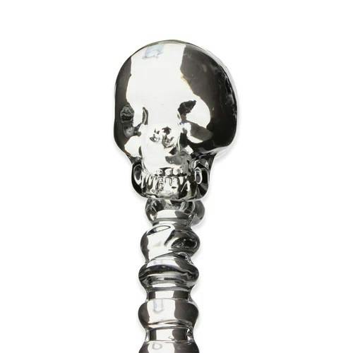Skull Dabber 5" Clear