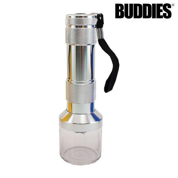 BUDDIES "Flashlight" MT Electric Grinder- Silver