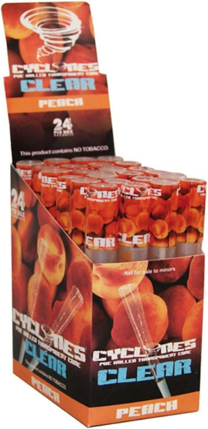 Cyclones Pre-rolled Cones Peach