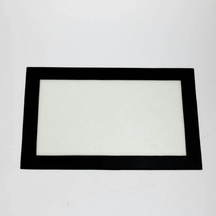 Non-Stick Silicone Dab Mats Rectangle Large Black