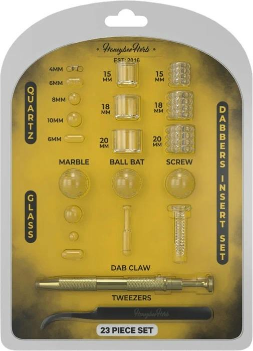 Honeybee Herb Dab Insert Accessory Set
