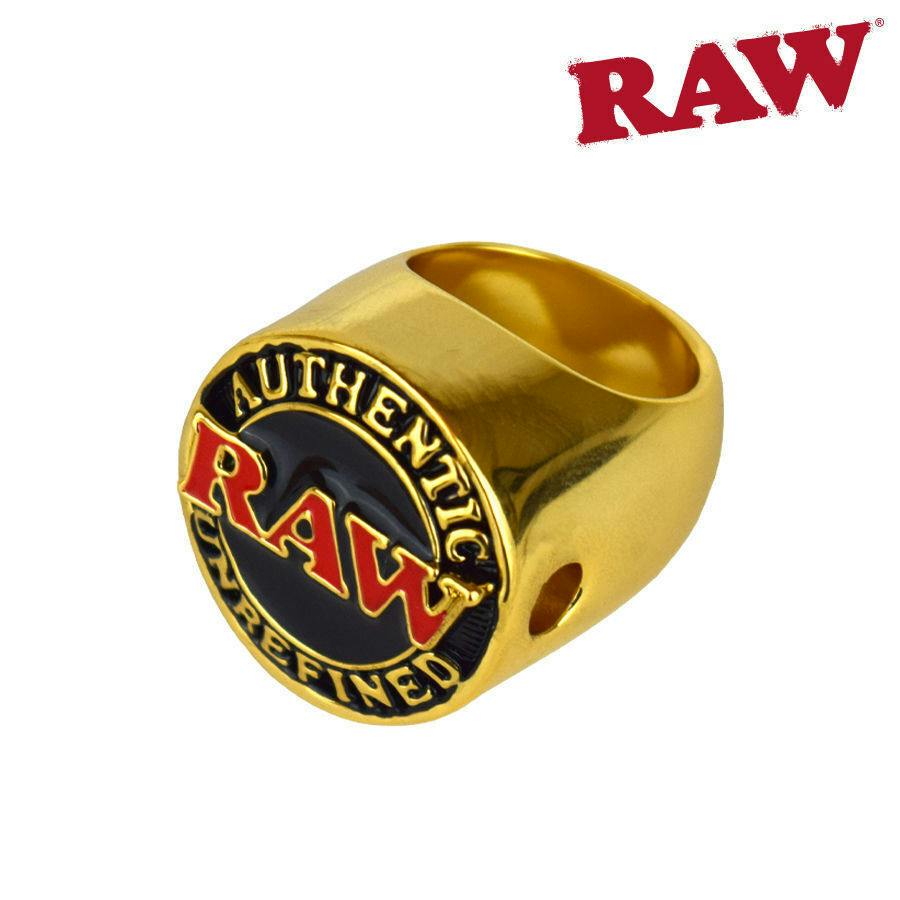 RAW CHAMPIONSHIP SMOKE GOLD RING SIZES 6-13