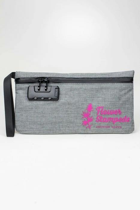 Flower Stampede Lockable Storage Bag Smell, Odor & Water Resistant