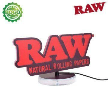 Raw Lit Sign