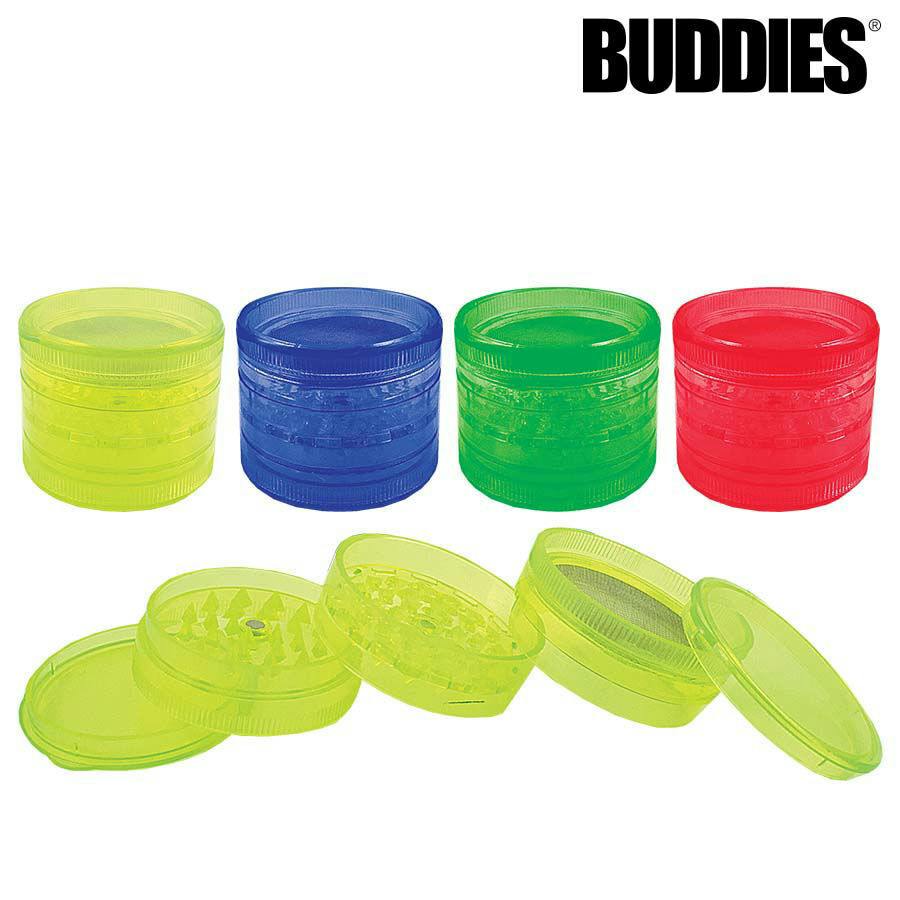 Buddies plastic 2.5" 5pc - various colours
