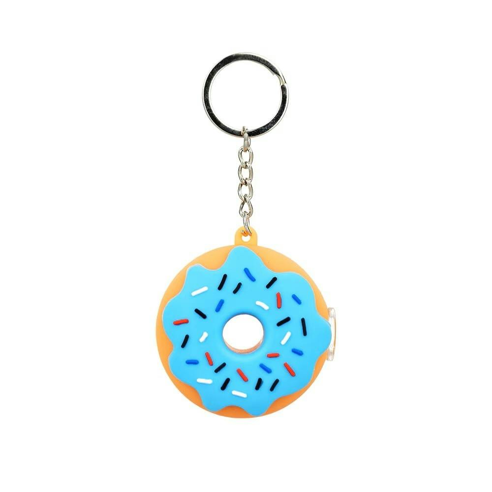 Mini Donut Silicone Hand Pipe - 2.25" - Assorted Colors