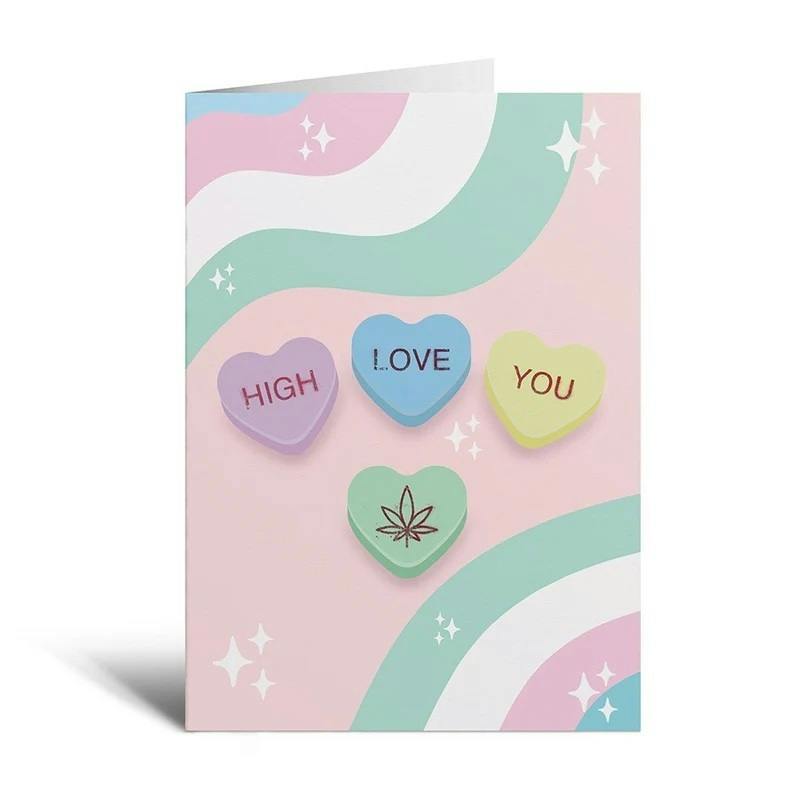 Canna Cards Assorted- High Love You