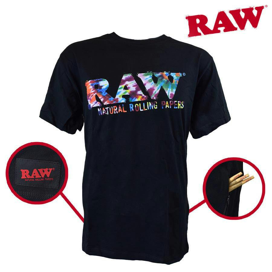 Raw Tye Dye T-Shirt- XL