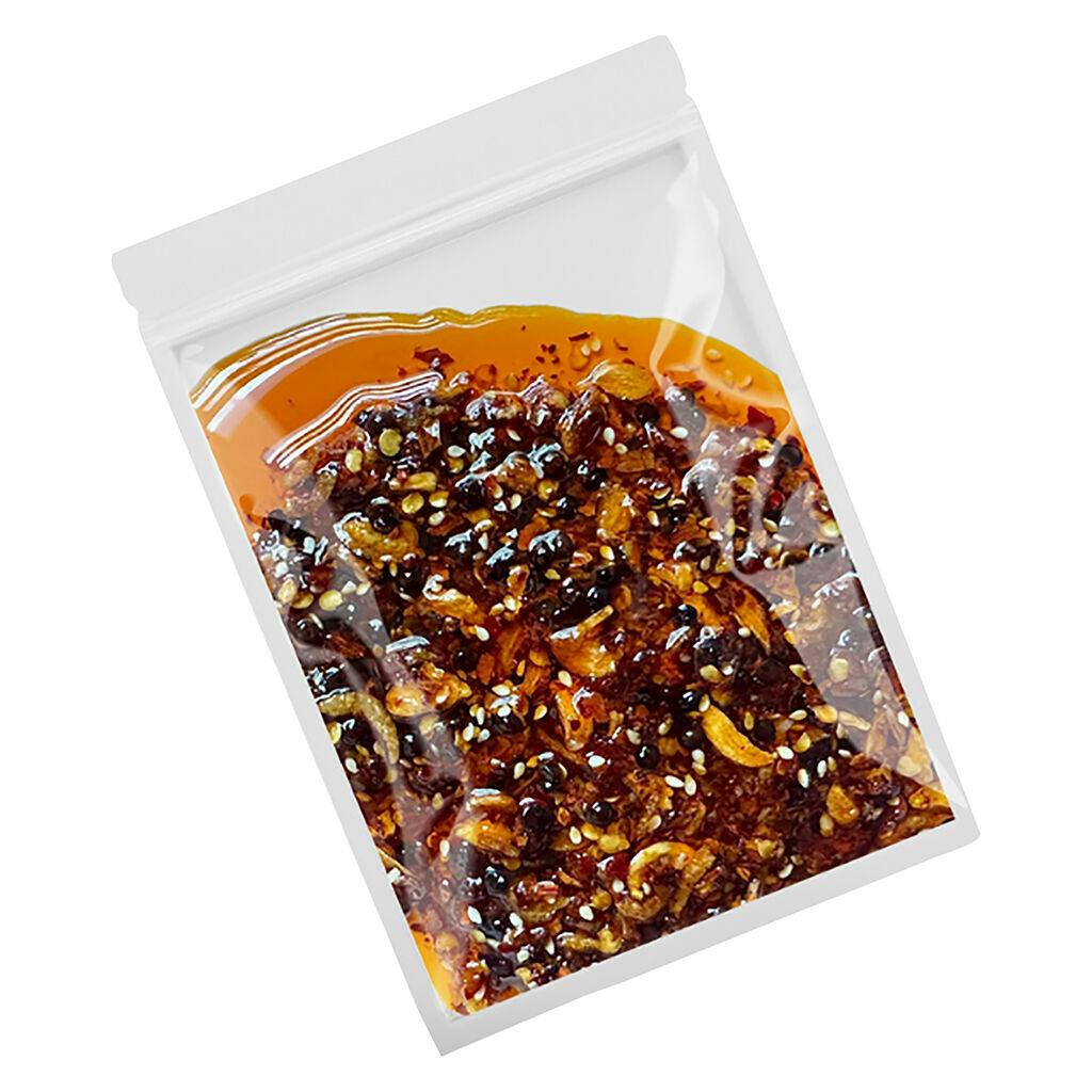 Social Sessions - Yum Yum Factor THC:CBD 1:25 Micro-Dosed VEGAN CHILI CRISP - Hybrid - 10 pack