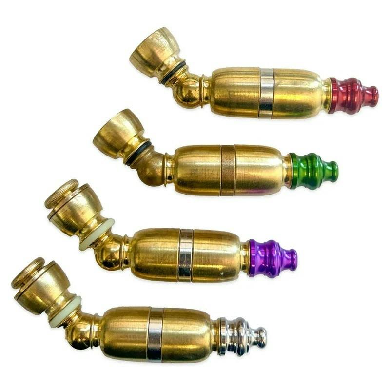 Angled Striped Pipe - 3.5in