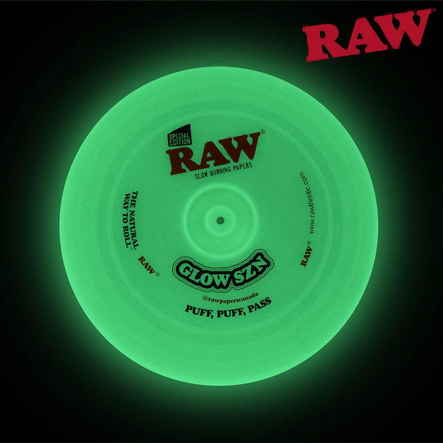 RAW CONE FLYING DISC GLOW SZN