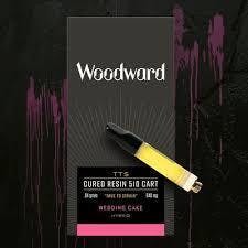 WOODWARD FINE CANNABIS - WEDDING CAKE - CURED RESIN CART - [1G] - HYBRID