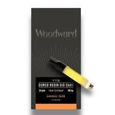 WOODWARD FINE CANNABIS - ANIMAL FACE - CURED RESIN CART - [1G] - HYBRID