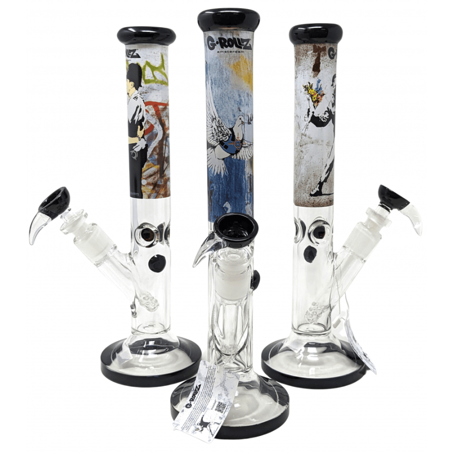 #822 G-Rollz Banksy Bongs