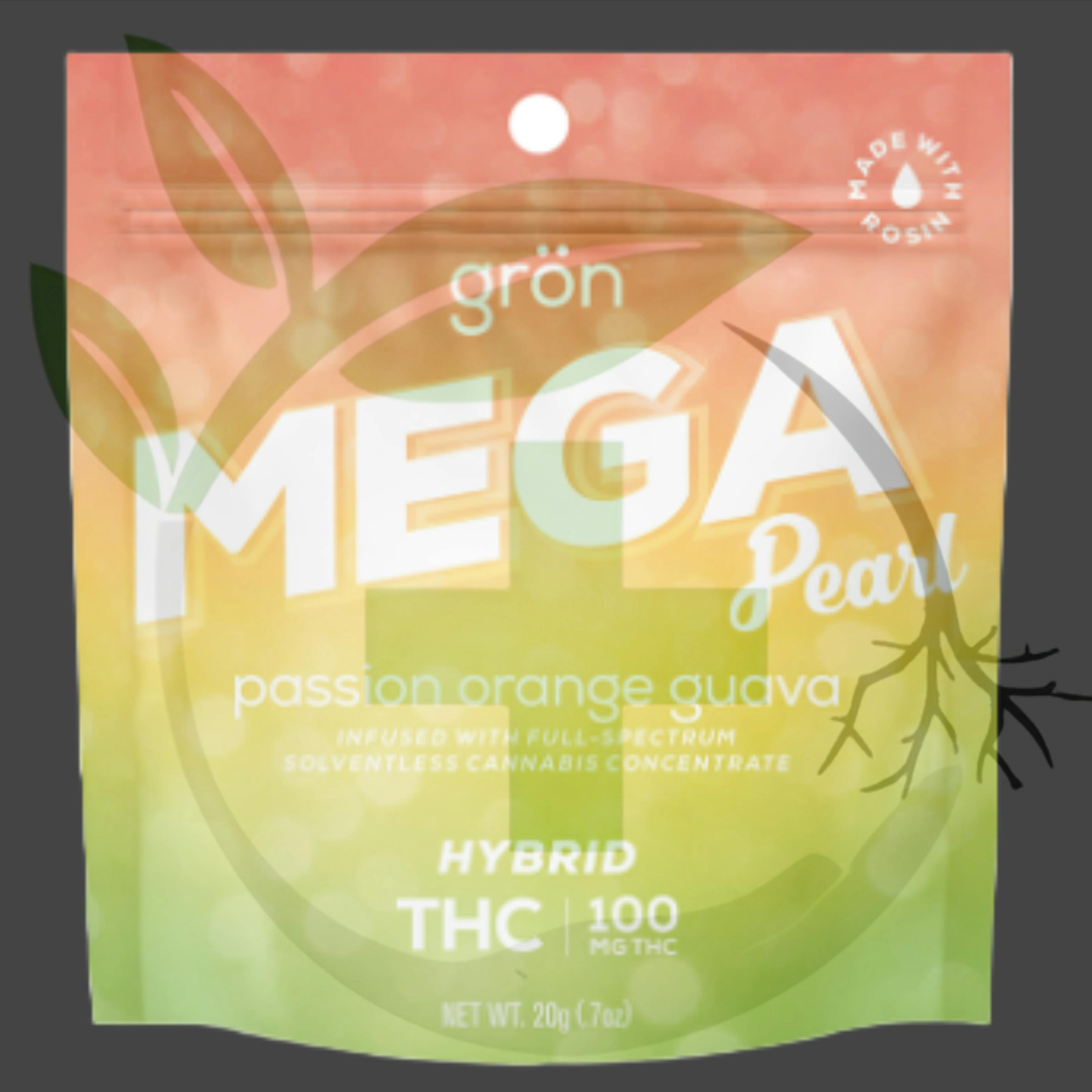 *Gummy - TF - Gron - 100mg MEGA - GLS - Passion Orange Guava at Today's Herbal Choice Tillamook