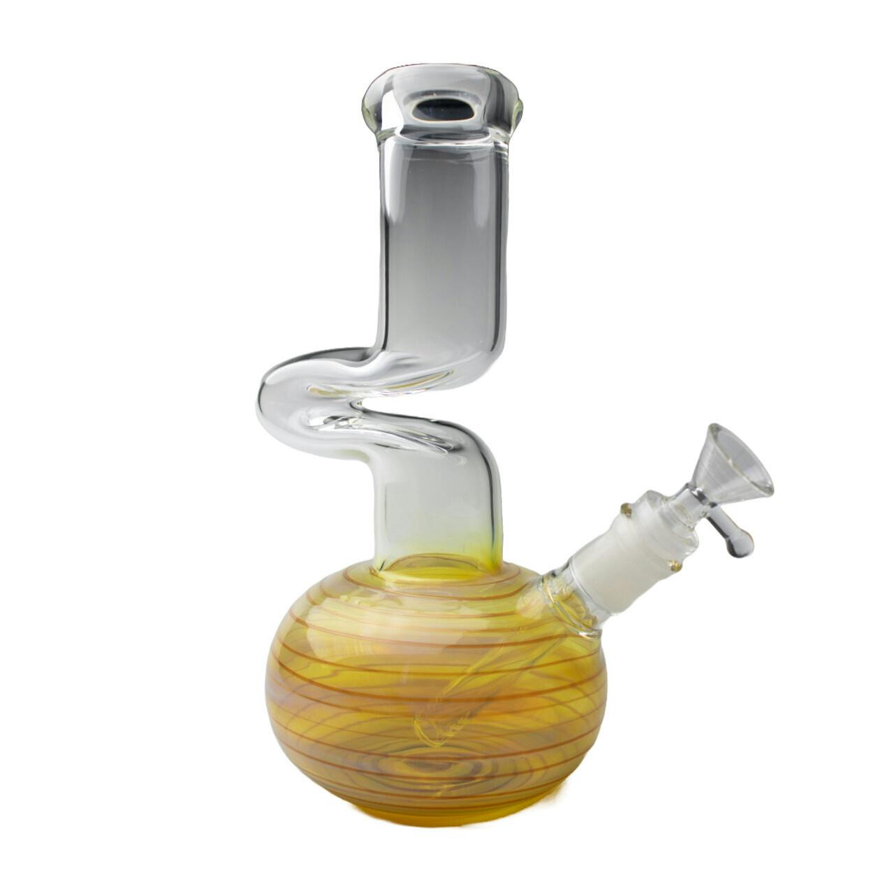 Bong - TF - 9.5" Fumed Spiral Z Beaker