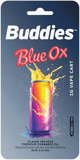 *Cartridge - TF - Buddies 1g Flavored - GLS - Blue Ox at Today's Herbal Choice Tillamook