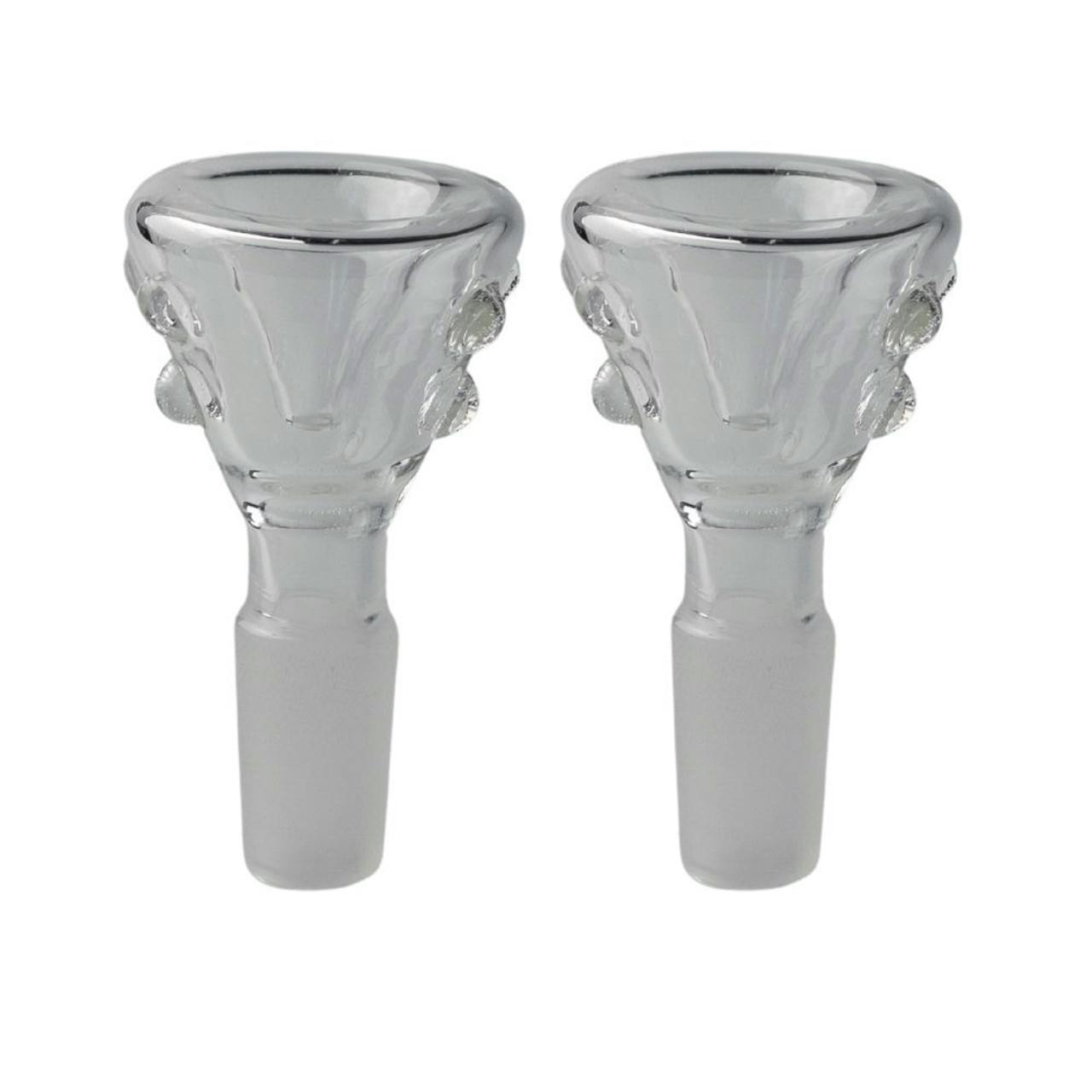 Bowl - 14mm Double Wall Clear Glass Bowl