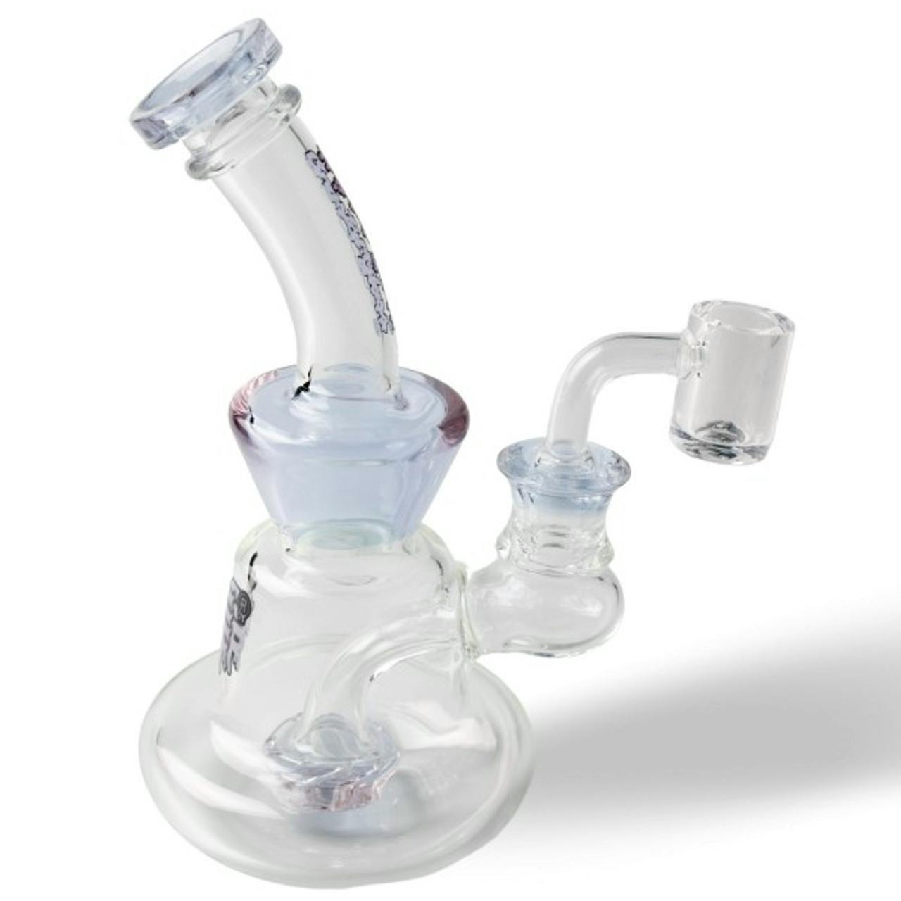 Dab Rig - TF - 6.5" Direct Inject Colored Barrel Perk