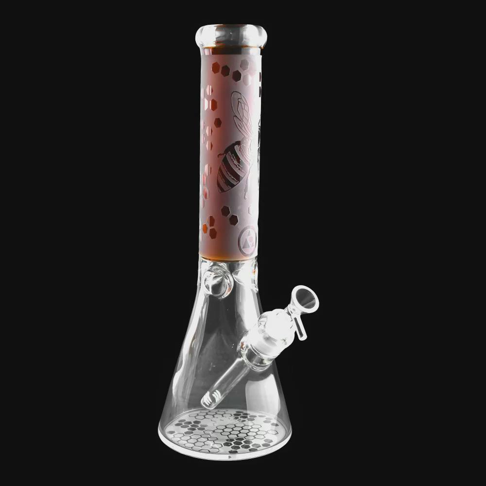 Bong - TF - 15.5" Honeycomb Art Beaker