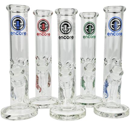 Bong - TF - 12'' Encore Clear Elephant Joint Straight Bong