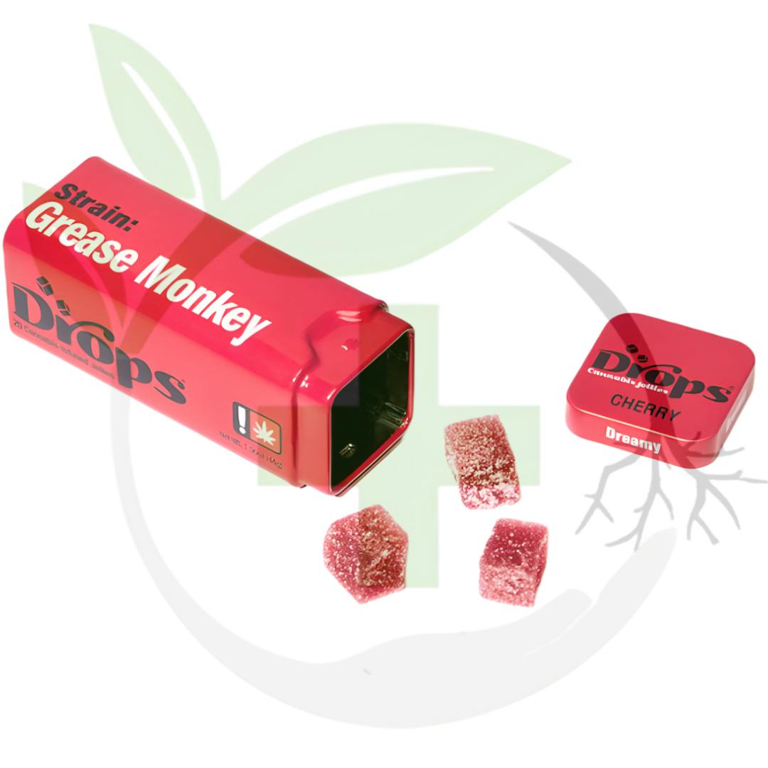 *Gummy - TF - Drops - 20pc - GLS - Cherry