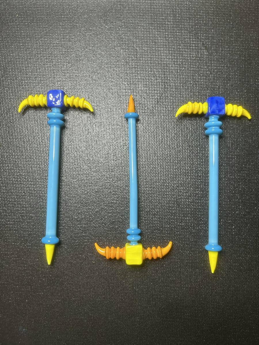 Dab Tool - TF - Battle Axe Glass Dab Tool