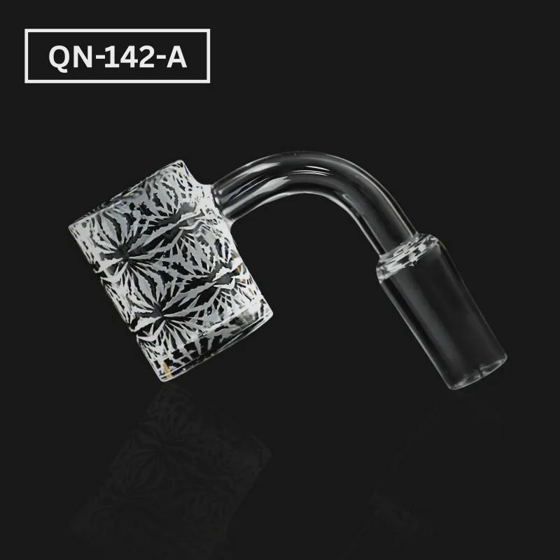 Banger - TF - 14mm Quartz Sand Blasted Art Design