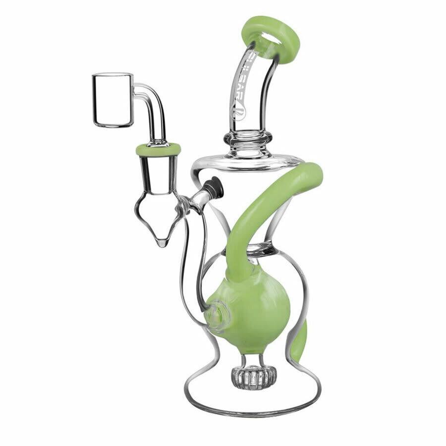8.5" Solid Ball Recycler Rig