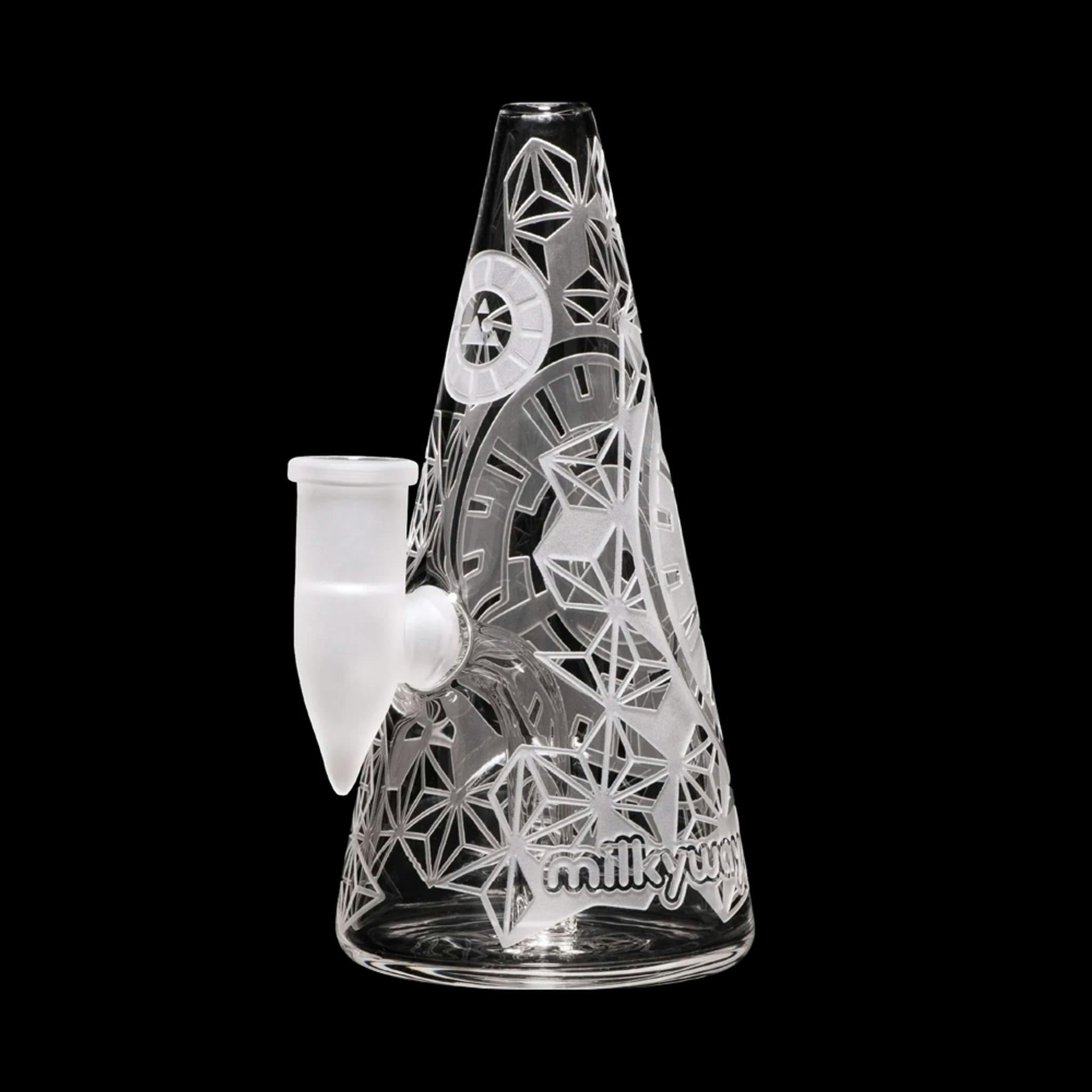 6" Hypnotic Dab Rig by Milkyway Glass